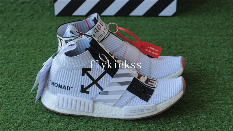 OFF-WHITE x Adidas NMD City Sock Real Boost